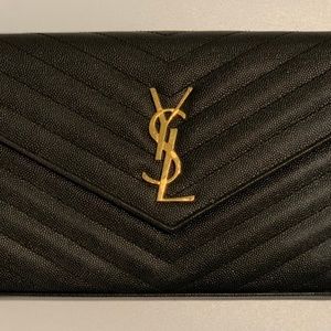 YSL MONOGRAM CHAIN WALLET